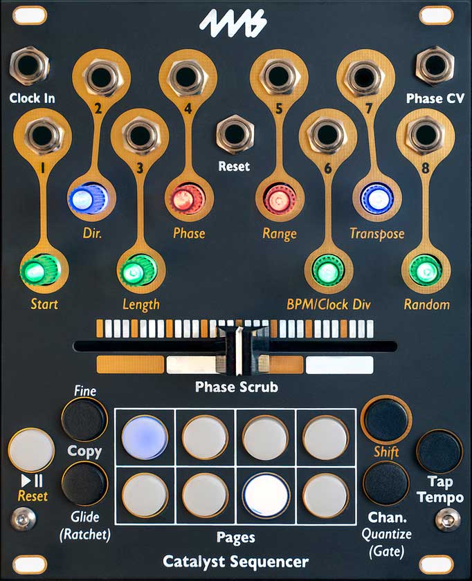 4ms Company Catalyst Sequencer 模塊化合成器/效果器