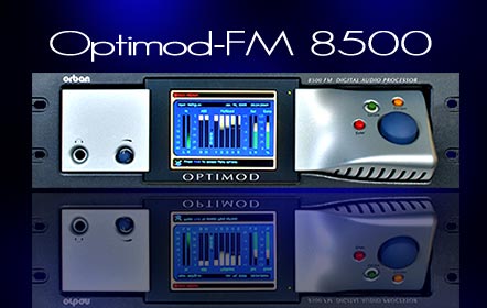 Orban Optimod-FM 8500 數字音頻處理器