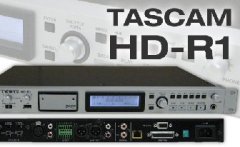 Tascam HD-R1 機(jī)架式固態(tài)錄音機(jī)