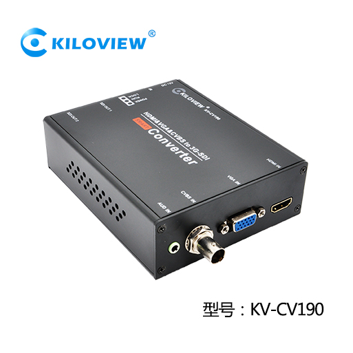 KILOVIEW KV-CV190 HDMI+VGA+AV(CVBS)轉(zhuǎn)SDI視頻信號(hào)轉(zhuǎn)換器