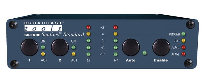 Broadcast Tools Silence Sentinel Standard 模擬音頻靜音傳感器