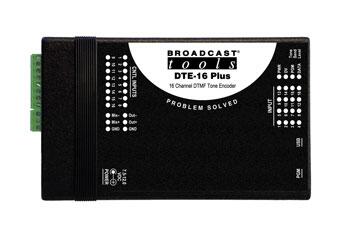 Broadcast Tools DTE-16 Plus 16通道DTMF音頻編碼器