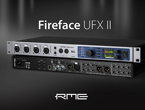 RME Fireface UFX II音頻接口/聲卡