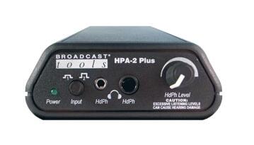 Broadcast Tools HPA-2 Plus 耳機放大器/電平控制